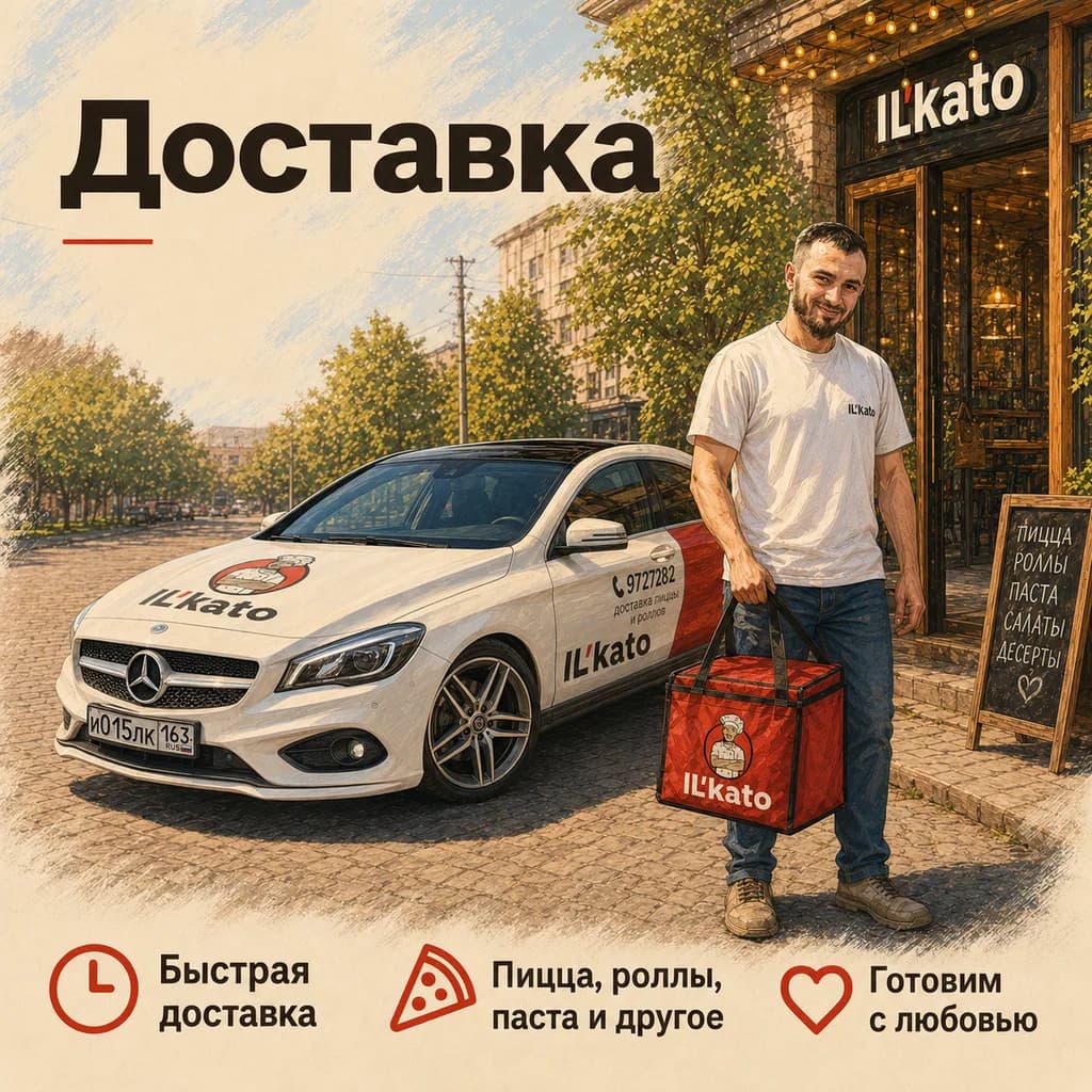 Доставка еды из IL’Kato по Самаре